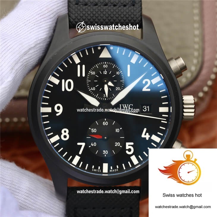 IWC Pilot TOP GUN IW389001 ZF Factory Ceramics 1
