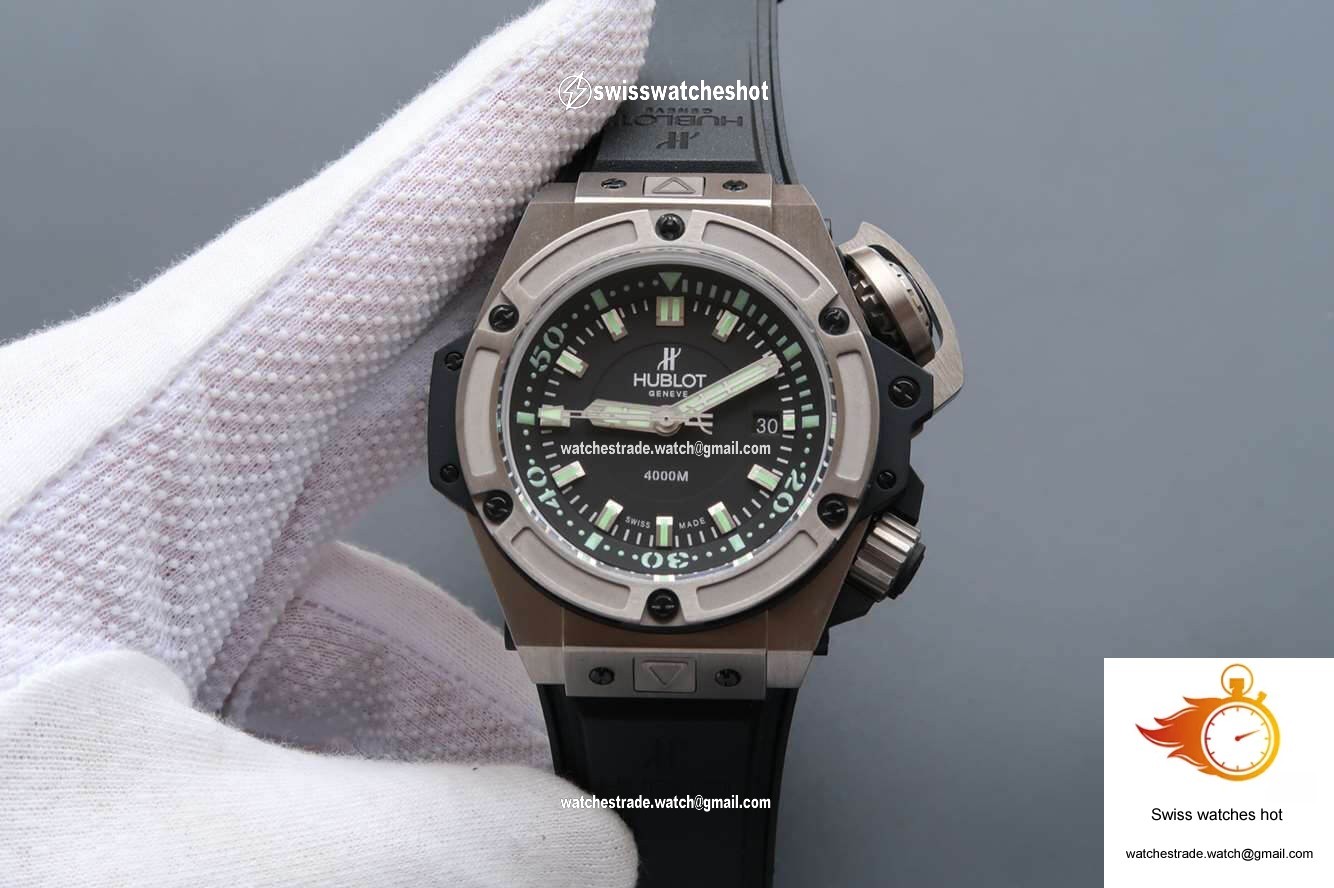 Hublot King Power Oceanographic 731.NX.1190.RX V6 Factory Black Dial 1