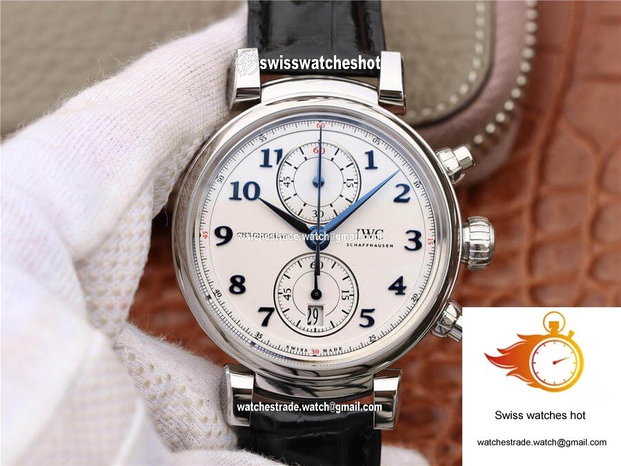 IWC Da Vinci Laureus Sport For Good Foundation YL Factory White Dial 1