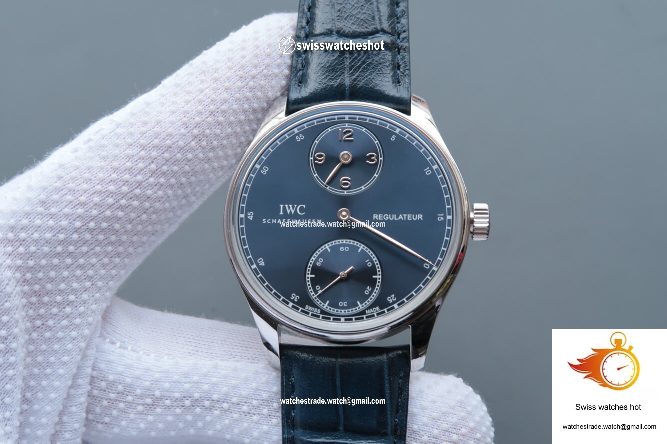IWC Portugieser IW544401 YL Factory Blue Dial 1