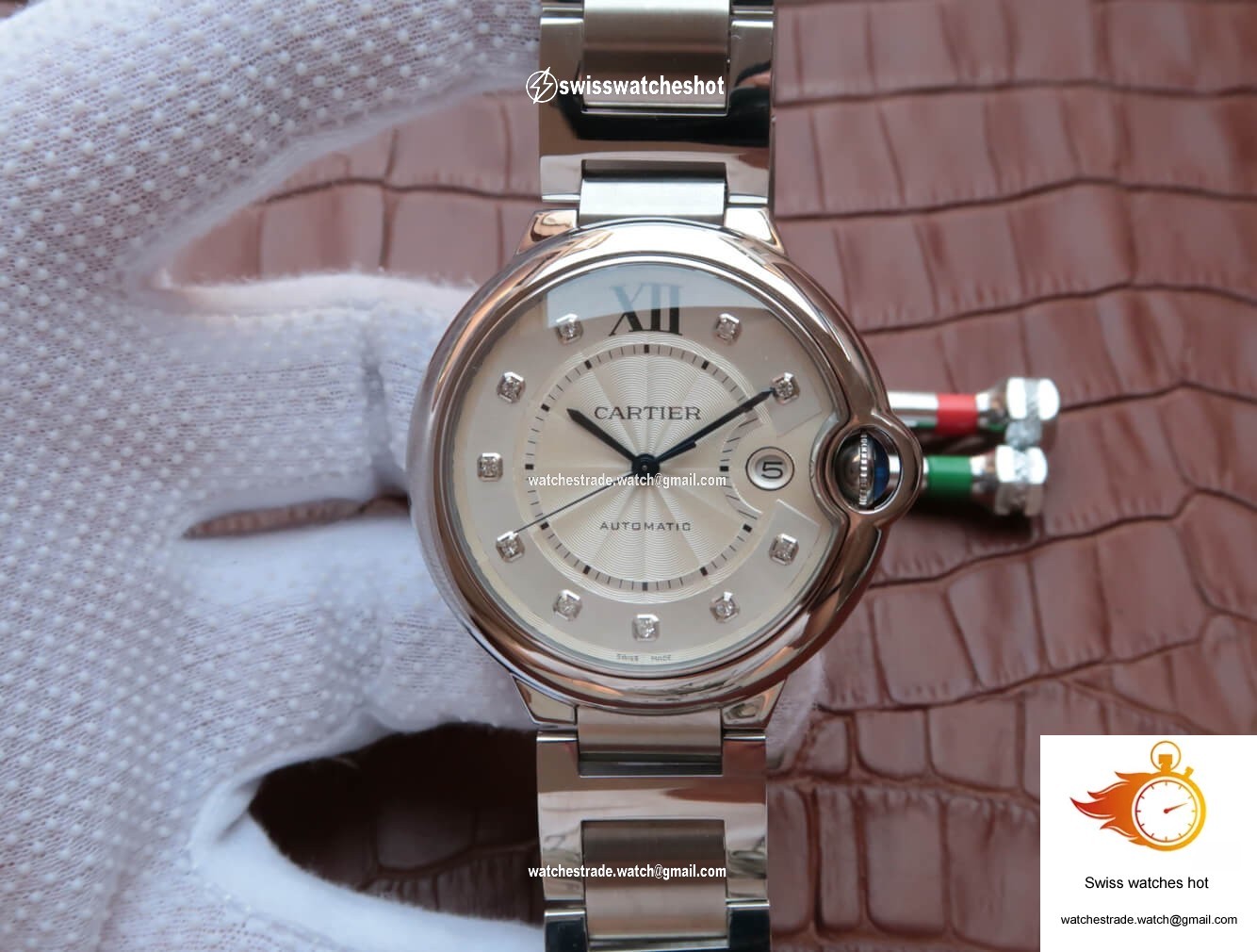 Ballon Bleu De Cartier WE902075 JF Factory Silver Dial 1