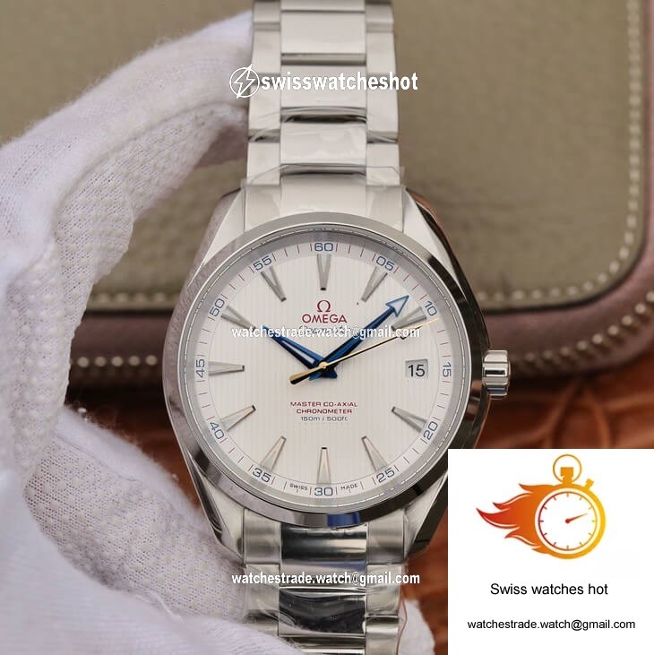 Omega Seamaster 231.10.42.21.02.002 VS Factory White Dial 1