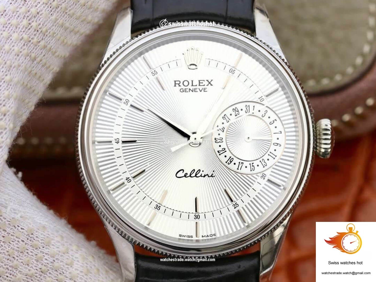 Rolex Celini Date M50519-0006 MKS Factory White Dial 1