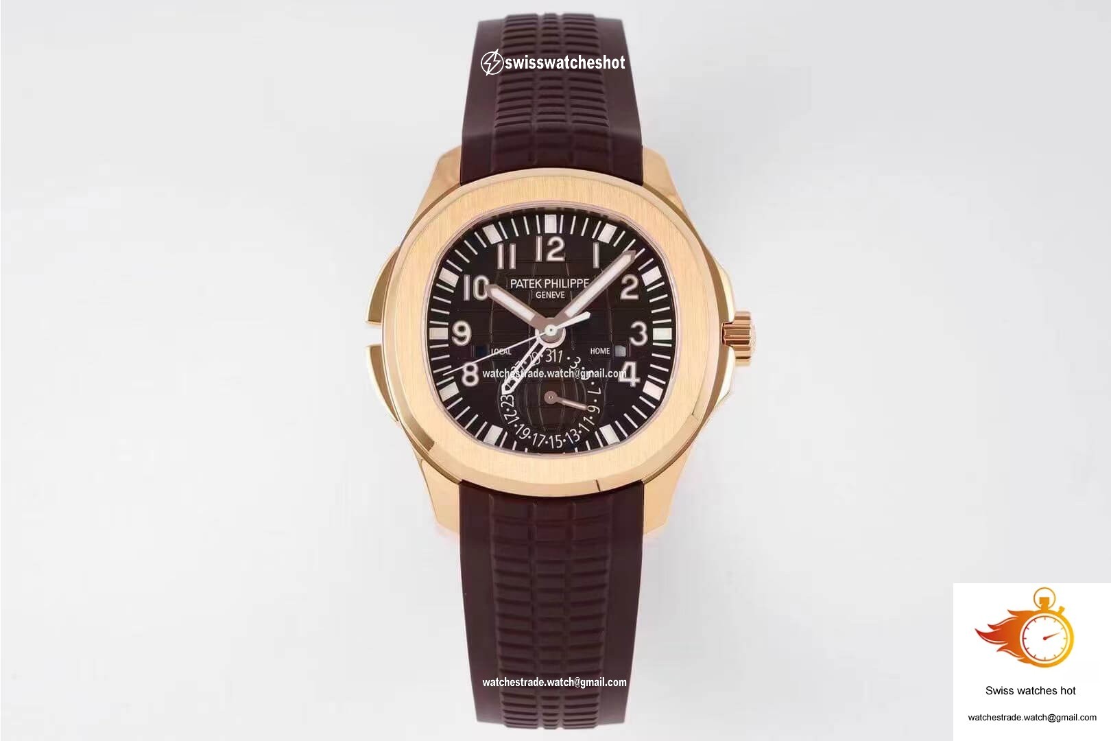 Patek Philippe Aquanaut 5164R-001 ZF Factory Brown Dial 1