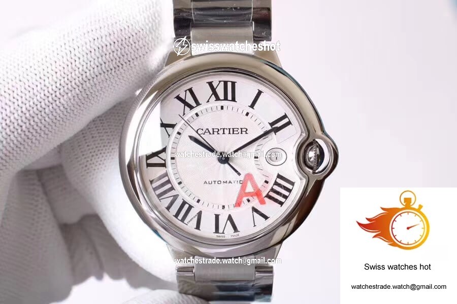 Ballon Bleu De Cartier W69012Z4 V6 Factory Silver Dial 1