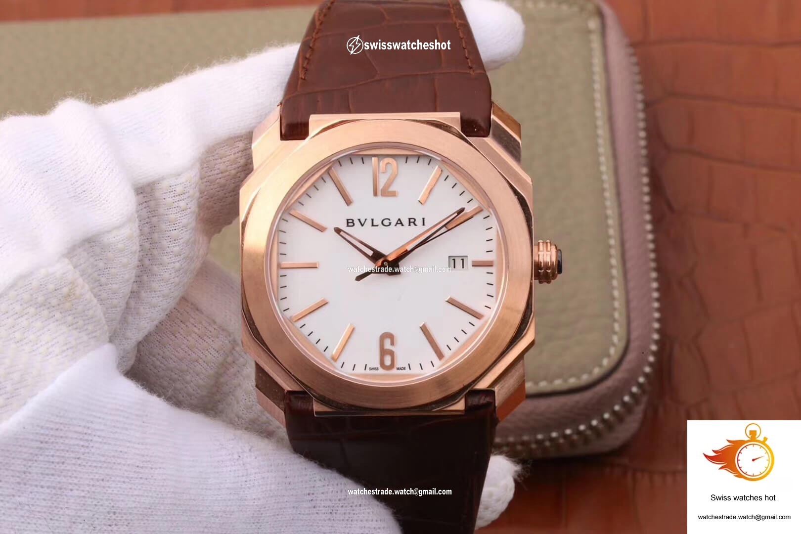Bvlgari Octo 102119 BGOP38WGLD White Dial 1