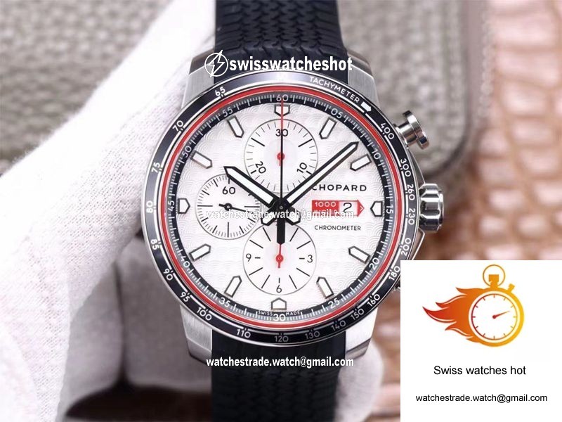 Chopard Classic Racing Mille Miglia GTS Chronograph 168571-3002 V7 Factory White Dial 1