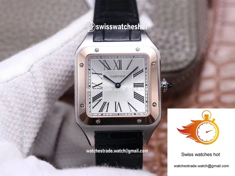 Cartier Santos Dumont W2SA0017 F1 Factory Silver Dial 1