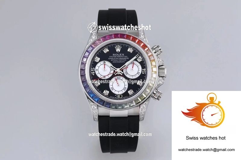 Rolex Daytona 116599RBOW BL Factory Black Dial 1