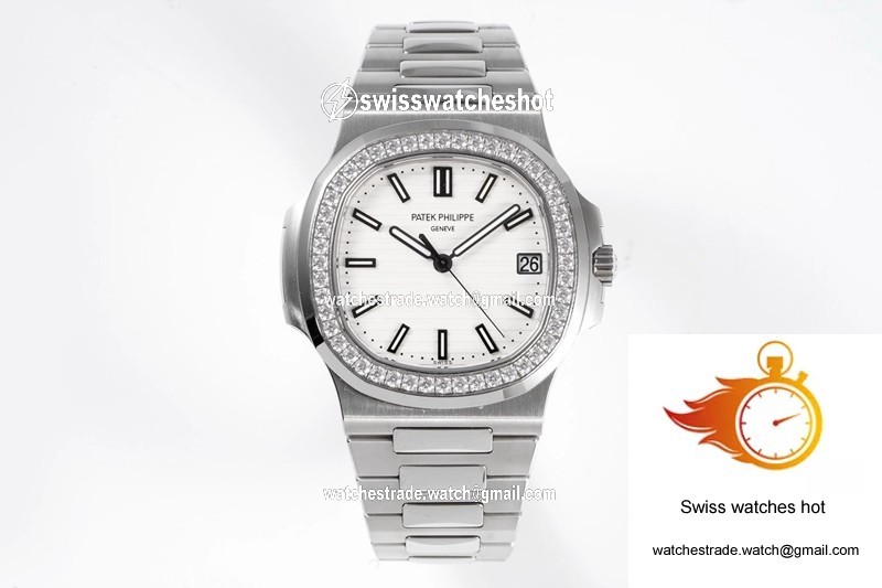 Patek Philippe Nautilus 5713/1G-010 PPF Factory V4 White Dial 1