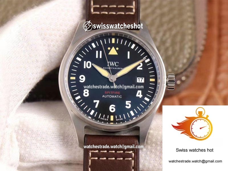 IWC Pilot Spitfire IW326803 MKS Factory Black Dial 1