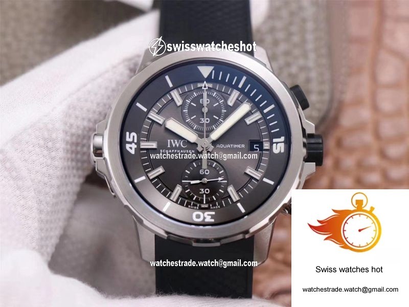 IWC Aquatimer IW379506 Shark Special Edition V6 Factory Gray Dial 1