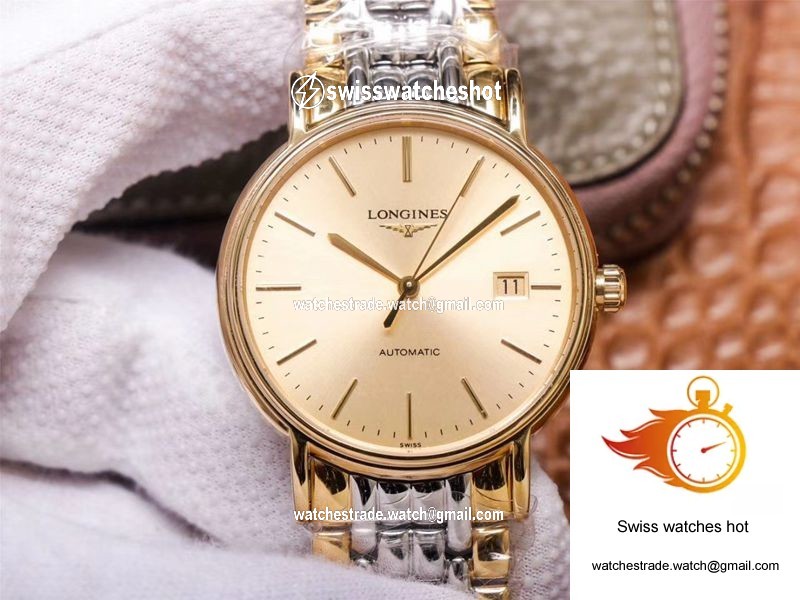 RM Factory Longines Presence L4.921.2.32.7 Yellow PVD 1