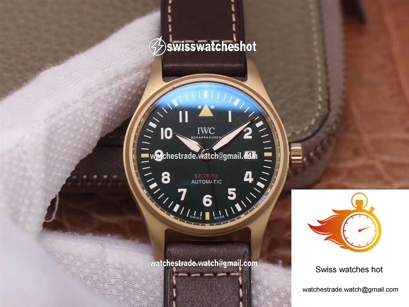 IWC Pilot Spitfire IW326802 MKS Factory Black Dial 1