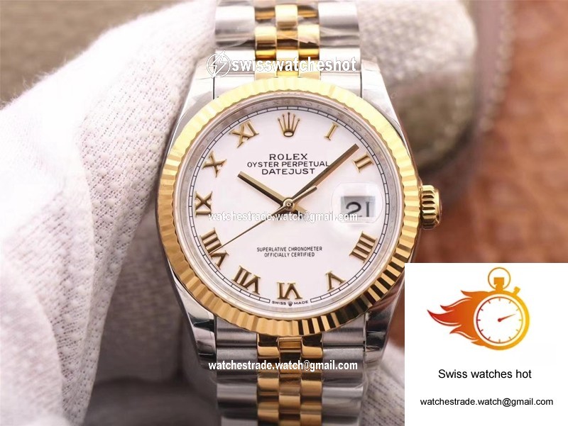 Rolex Datejust M126233-0029 EW Factory White Dial 1