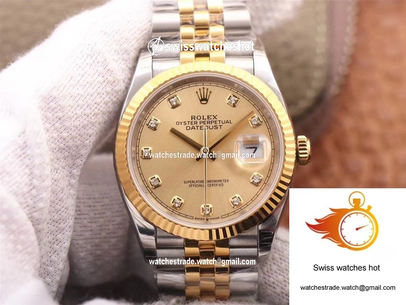Rolex Datejust M126233-0017 EW Factory Champagne Dial 1