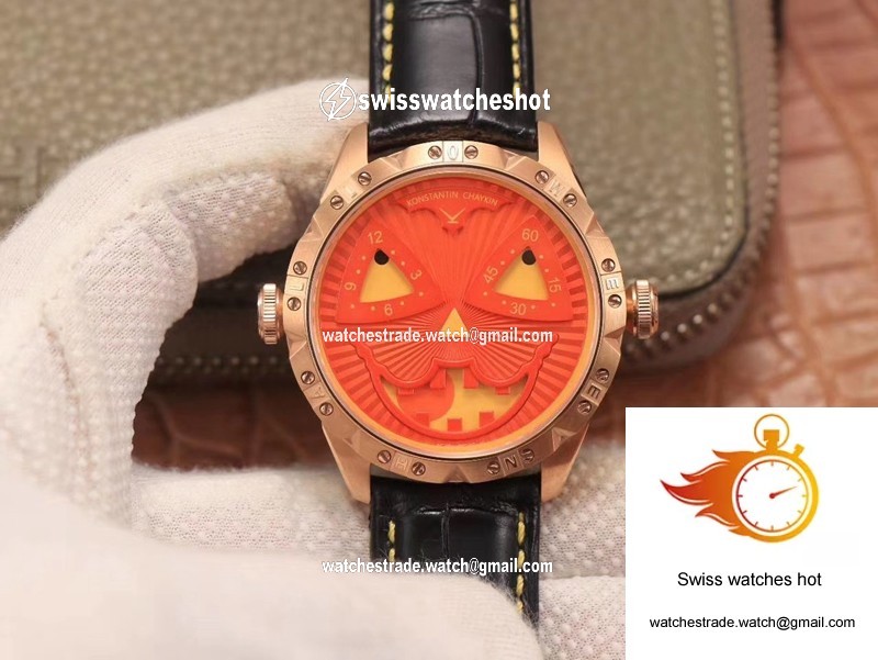 Konstantin Chaykin Joker Halloween TW Factory Orange Dial 1
