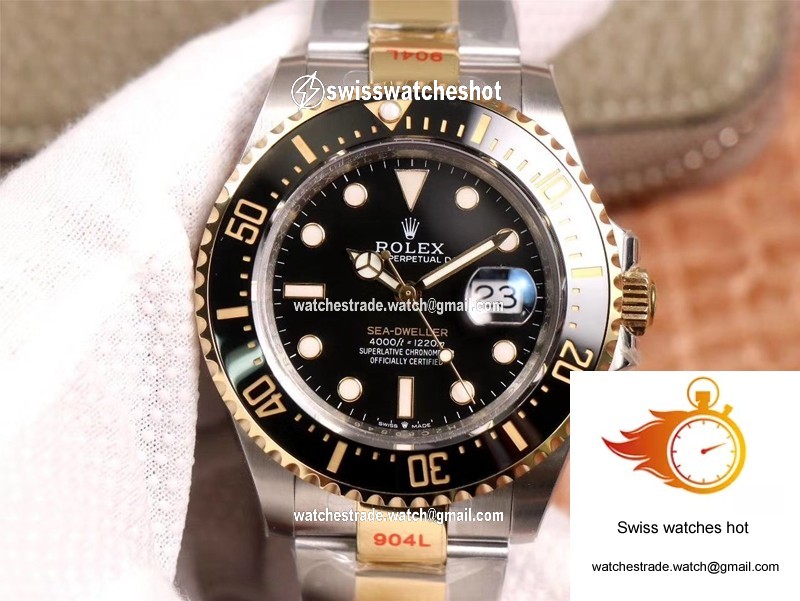 Rolex Sea Dweller M126603 V3 GM Factory Rose Gold Black Dial 1