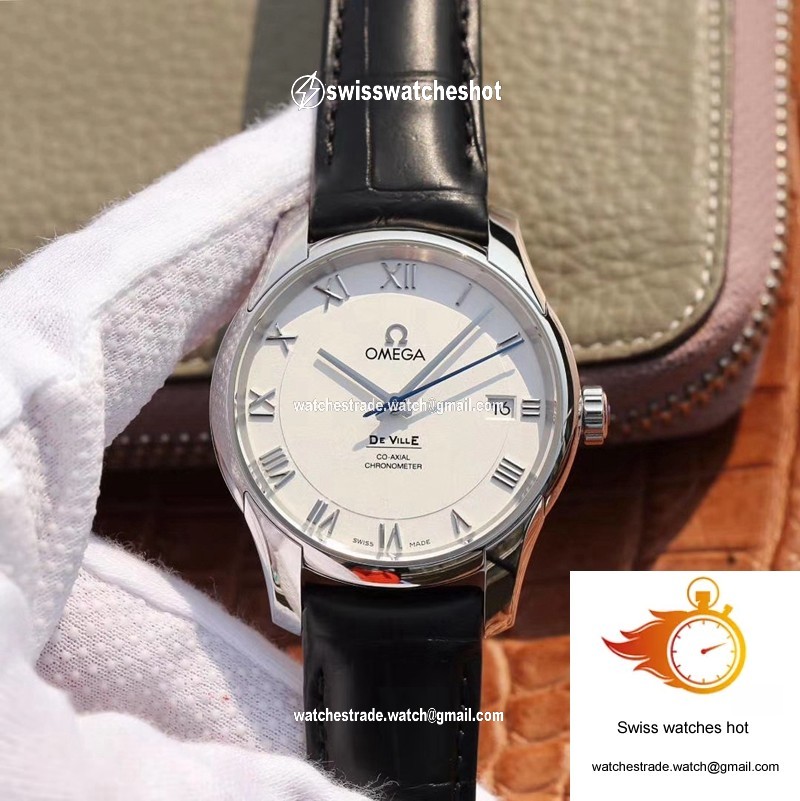 Omega De Ville 431.13.41.21.02.001 VS Factory White Dial 1