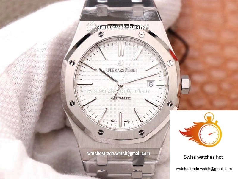 Audemars Piguet Royal Oak 15400ST.OO.1220ST.02 ZF Factory White Dial 1