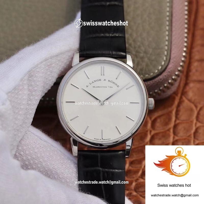 A. Lange & Sohne Saxonia Thin White Gold 201.027 SV Factory 1