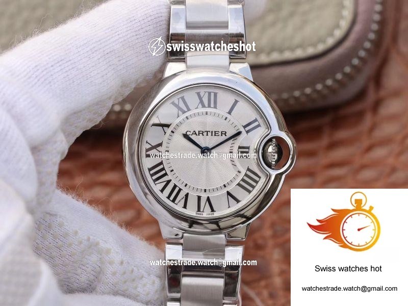 Ballon Bleu De Cartier W6920084 V6 Factory Silver Dial 1