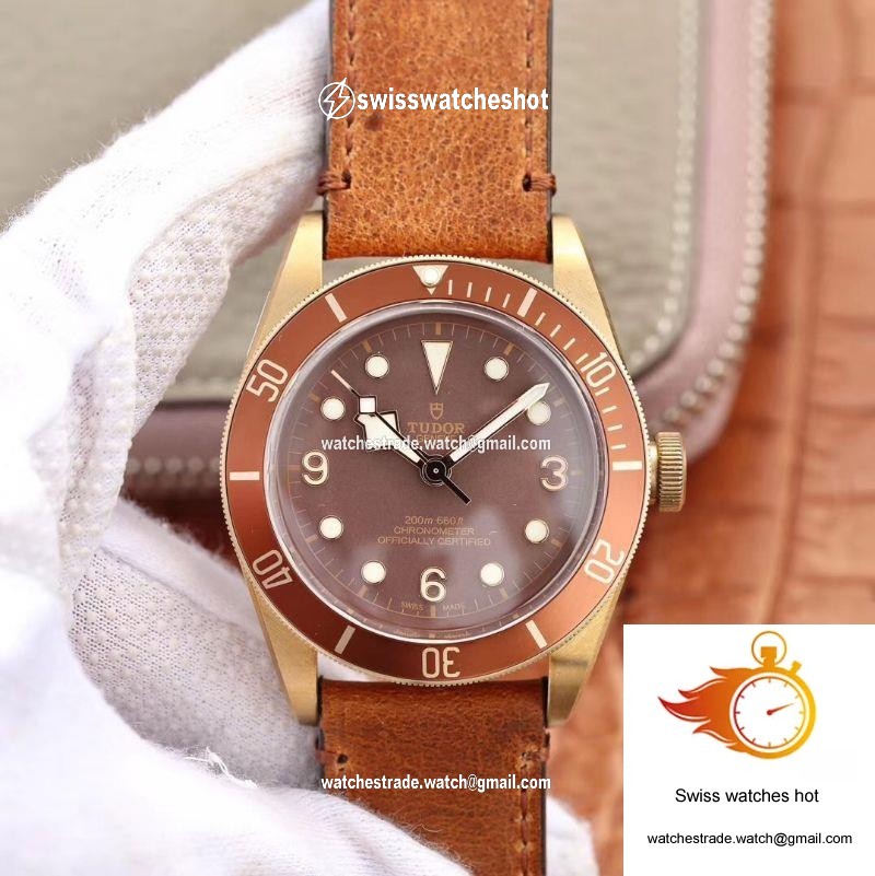 Tudor Heritage Black Bay Bronze 79250B XF Factory Brown Dial 1
