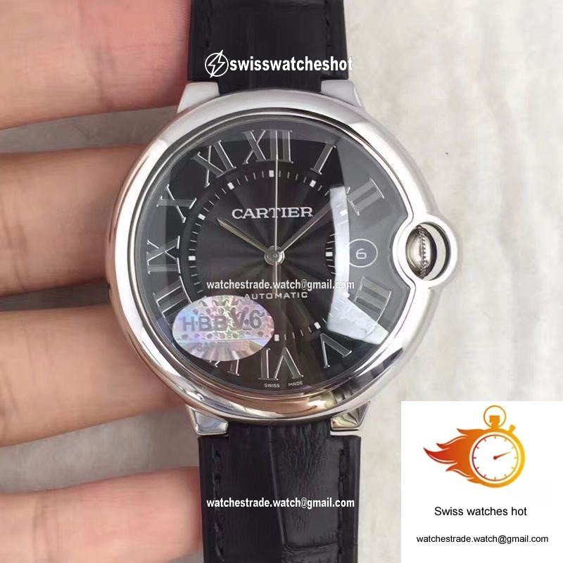 Ballon Bleu De Cartier 42MM WSBB0003 V6 Factory Black Dial 1