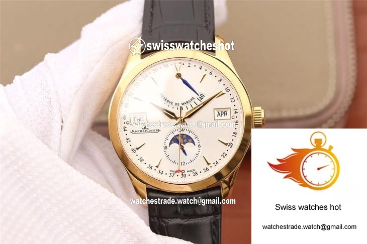 Jaeger-LeCoultre Master Calendar Q151242A 18K Yellow Gold Silver Dial 1