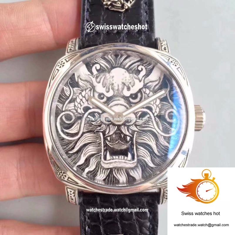 Panerai Radiomir FIRENZE Hand-Drawn Dragon Pattern Dial 1