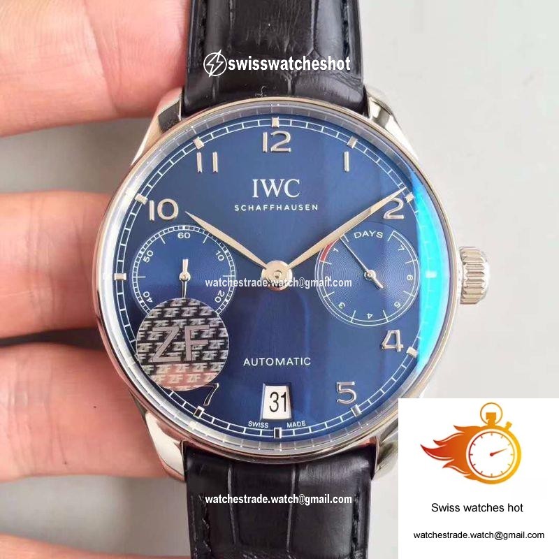 IWC Portuguese IW500703 ZF Factory Blue Dial 1