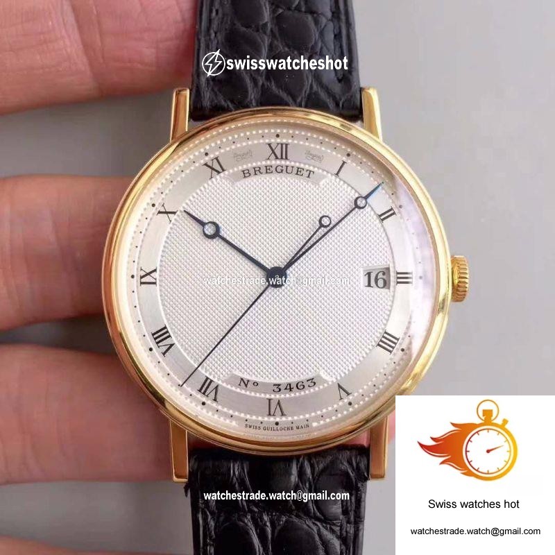 Breguet Classique 5177BA/12/9V6 Yellow Gold MKS Factory Silver Dial 1