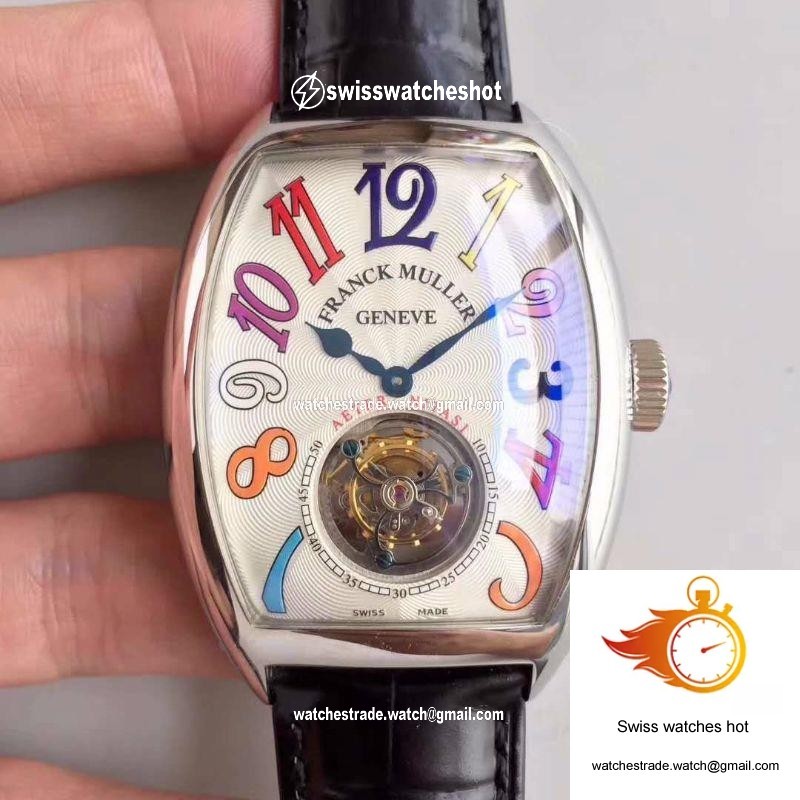 Franck Muller Crazy Color Dreams Tourbillon 8880 White Dial 1