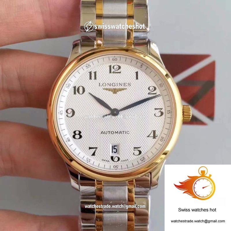Longines Master Collection KZ Factory White Textured Dial 1