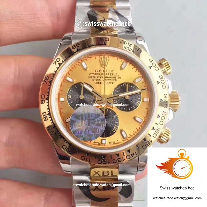 Rolex Daytona Cosmograph 116503 JF Factory Yellow Gold Dial 1