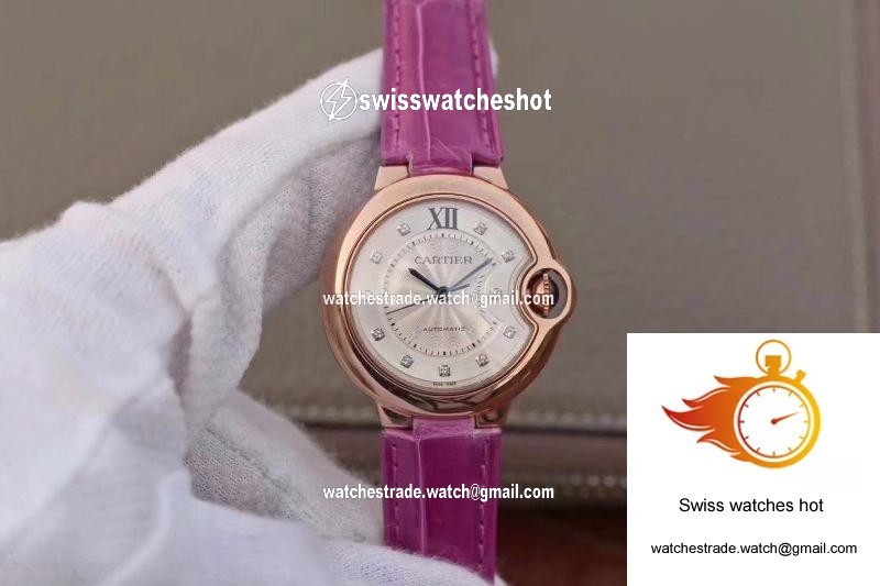 Ballon Bleu De Cartier WE902040 V9 Factory Silver Textured Dial 1