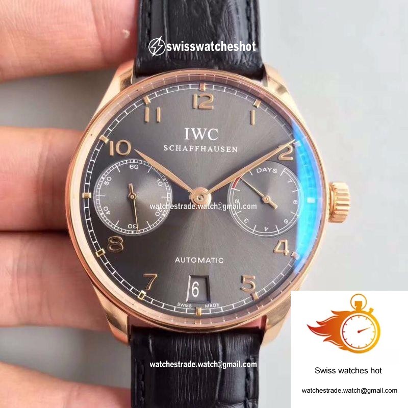 IWC Portugieser IW500702 ZF Factory Gray Ardoise Dial 1
