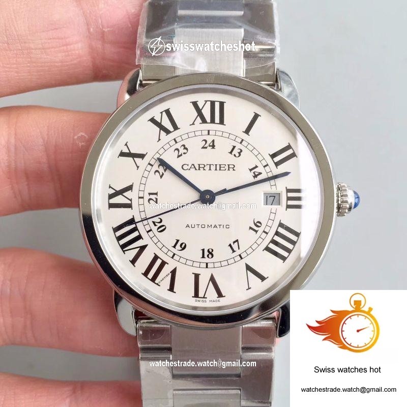 Cartier Ronde Solo De W6701011 42MM ZF Factory White Dial 1