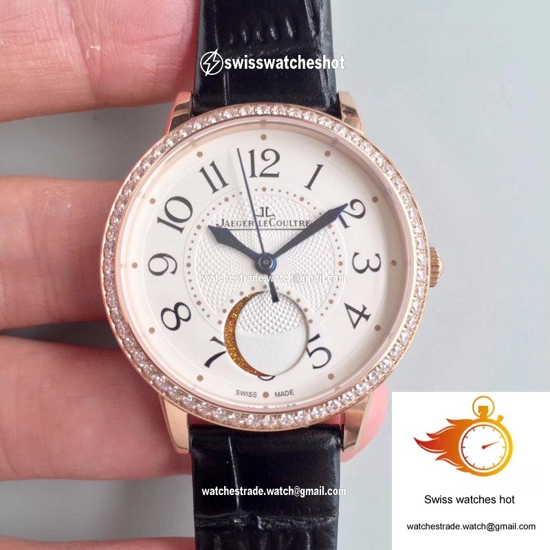 Jaeger-LeCoultre Rendez-Vous 3612420 34mm Rose Gold Case White Dial 1