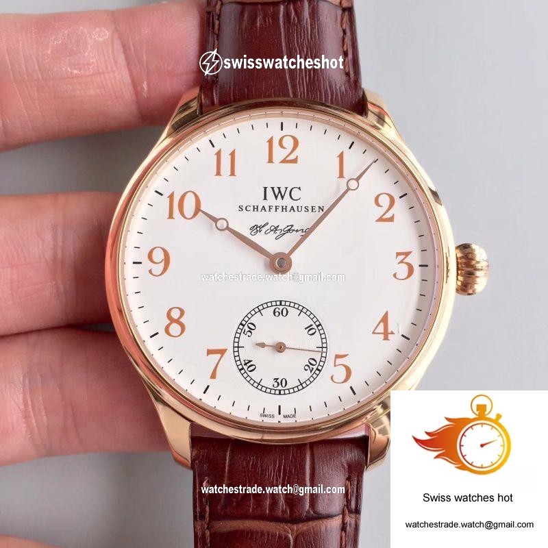IWC Portugieser F.A Jones Limited Edition IW544201 GS Factory White Dial 1