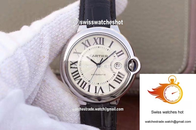 Ballon Bleu De Cartier 42MM W6901351 V9 Factory Silver Dial 1
