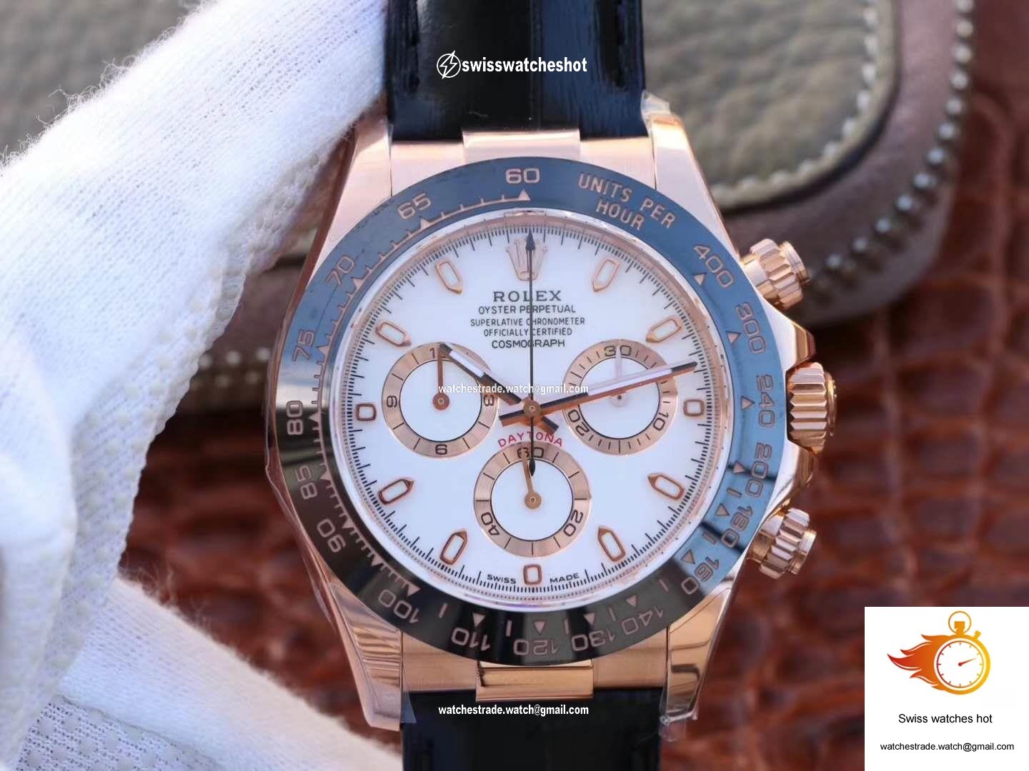 Rolex Daytona Cosmograph 116515LN Noob Factory White Dial 1
