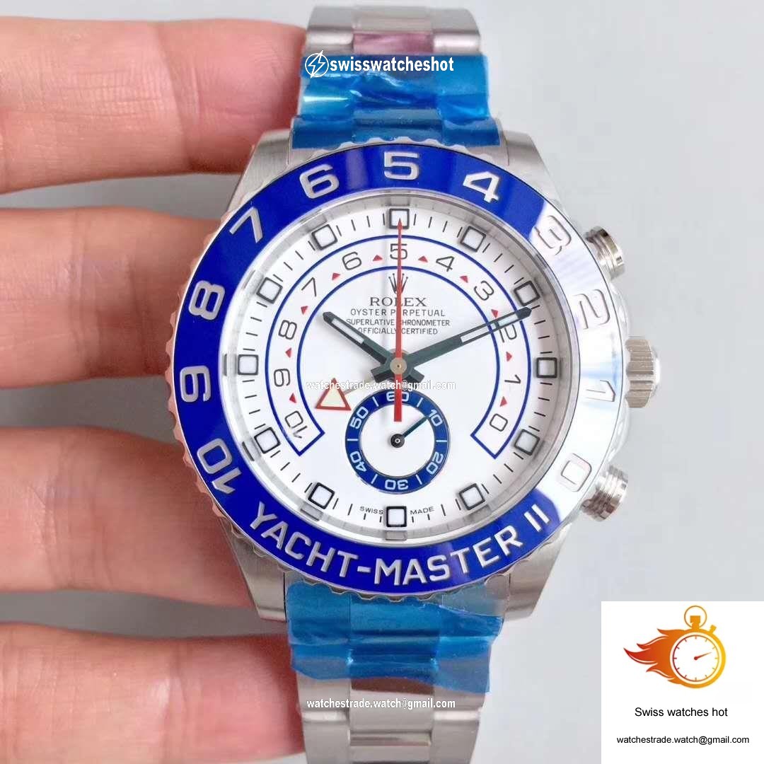 Rolex Yacht-Master II 116680 JF Factory White Dial 1