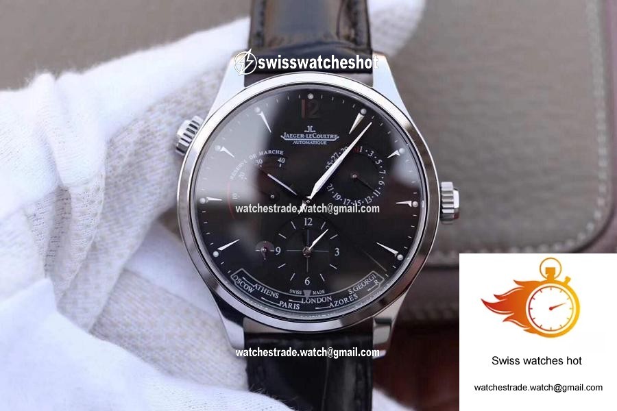 Jaeger-LeCoultre Master Geographic 1428421 TW Factory Black Dial 1