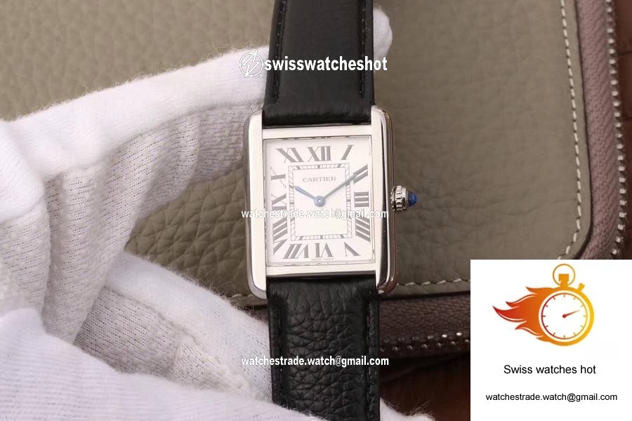 Cartier Tank Solo Ladies 31MM WSTA0030 JF Factory Silver Dial 1