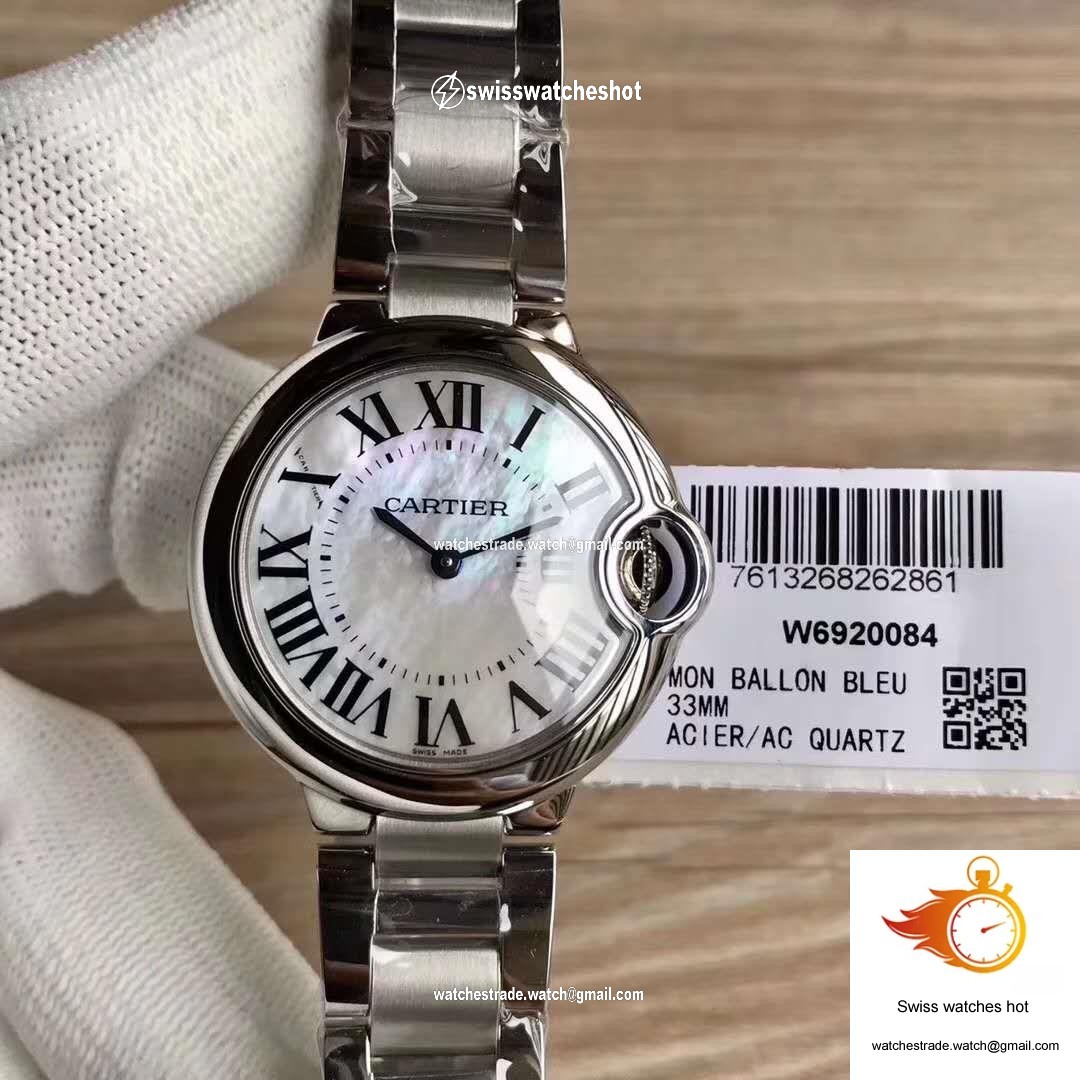 Ballon Bleu De Cartier W6920084 33MM V6 Factory Silver Dial 1