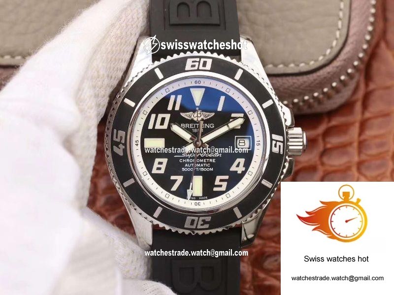 Breitling Superocean 42 Abyss White A1736402/BA29 ZF Factory Black Dial 1