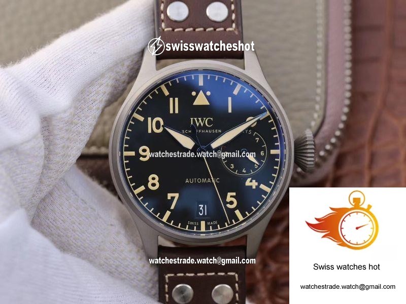 IWC Big Pilot Heritage IW501004 Titanium ZF Factory Black Dial 1