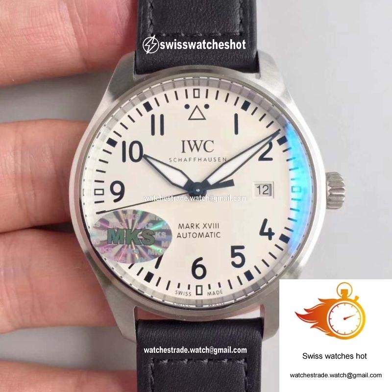 IWC Pilot Mark XVIII IW327002 MKS Factory V2 White Dial 1