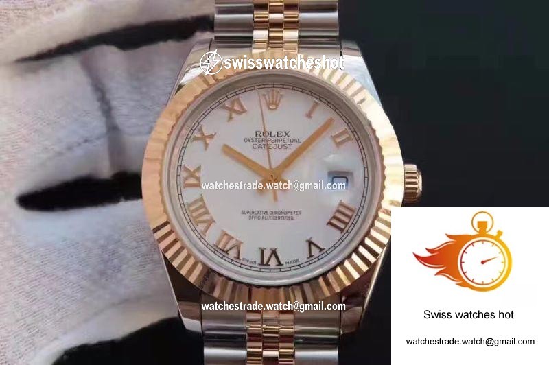 Rolex Datejust 126333-006 41mm White Rhodium Dial 1